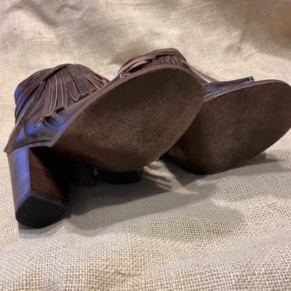 Bed Stu Olivia leather fringe bootie 7.5 - Picture 7 of 13